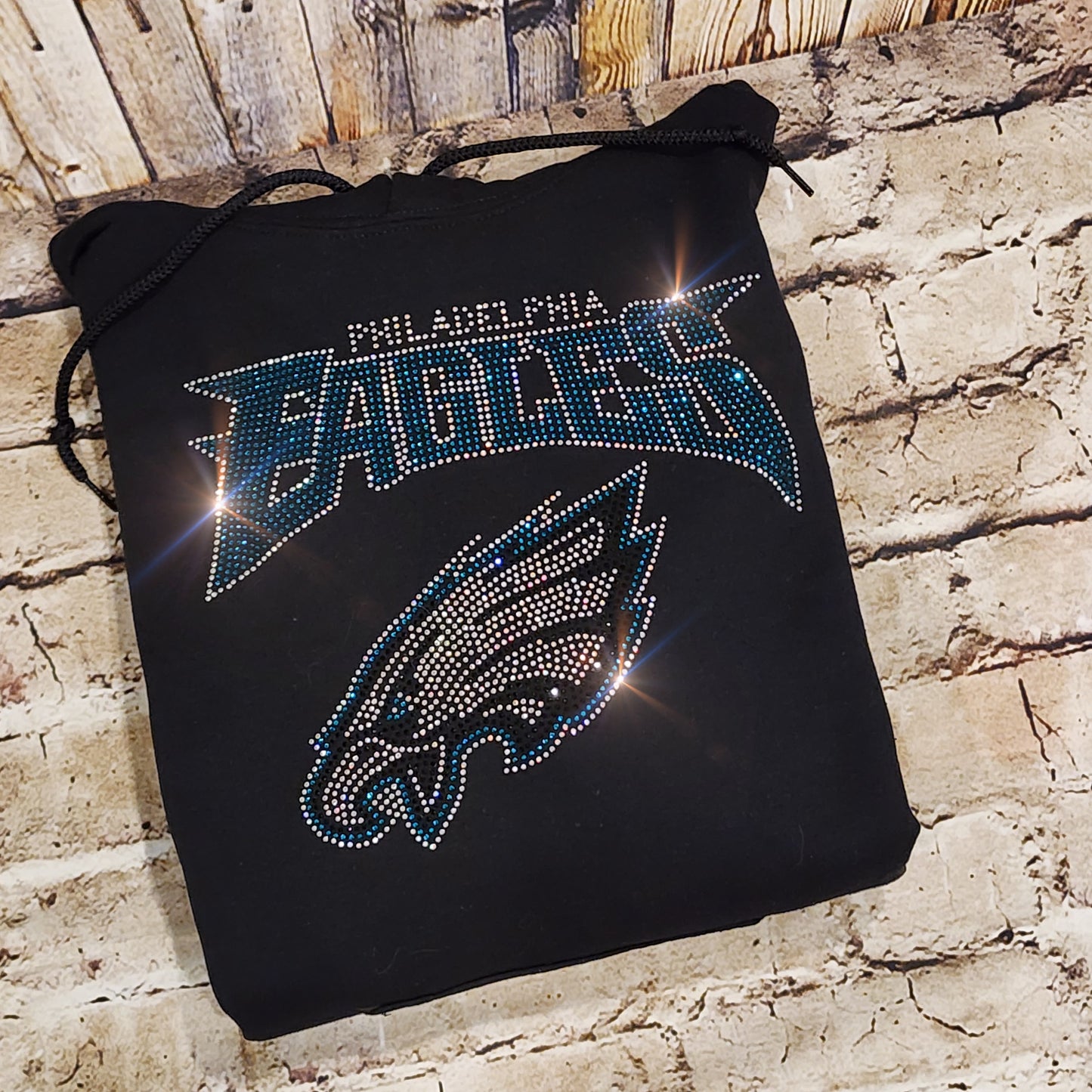 Philadelphia Eagles Unisex HOODIE or CREWNECK Sweatshirt Bling Eagles Sweatshirt Hoodie