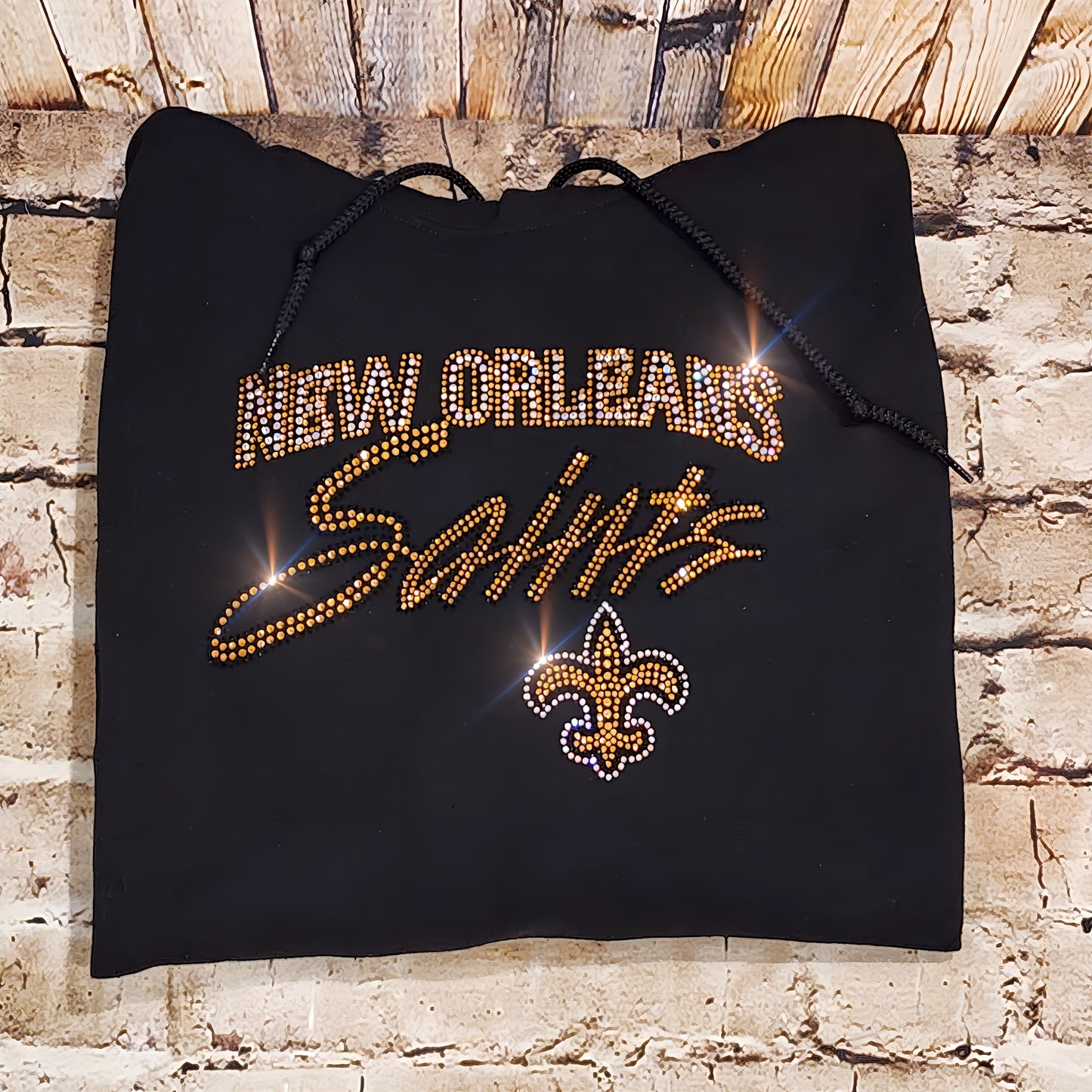 New Orleans Saints Unisex HOODIE or CREWNECK Sweatshirt Bling Saints Sweatshirt Hoodie