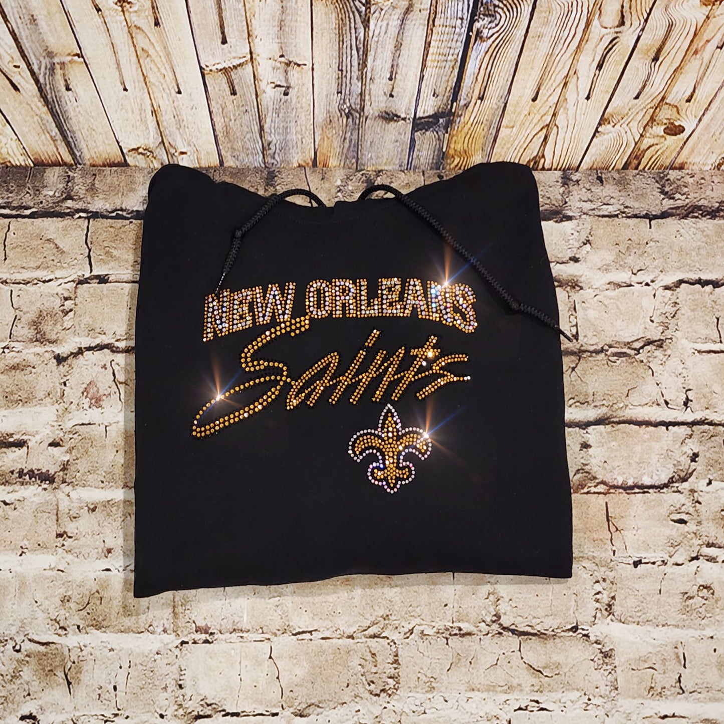 New Orleans Saints Unisex HOODIE or CREWNECK Sweatshirt Bling Saints Sweatshirt Hoodie