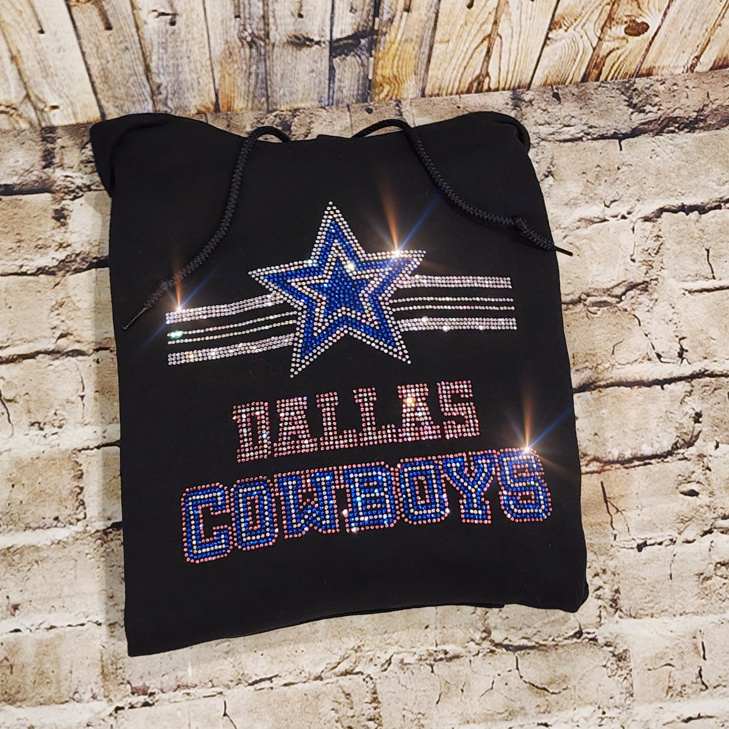 Pink Dallas Cowboys Unisex HOODIE or CREWNECK Sweatshirt Bling Cowboys Sweatshirt Hoodie (Copy)