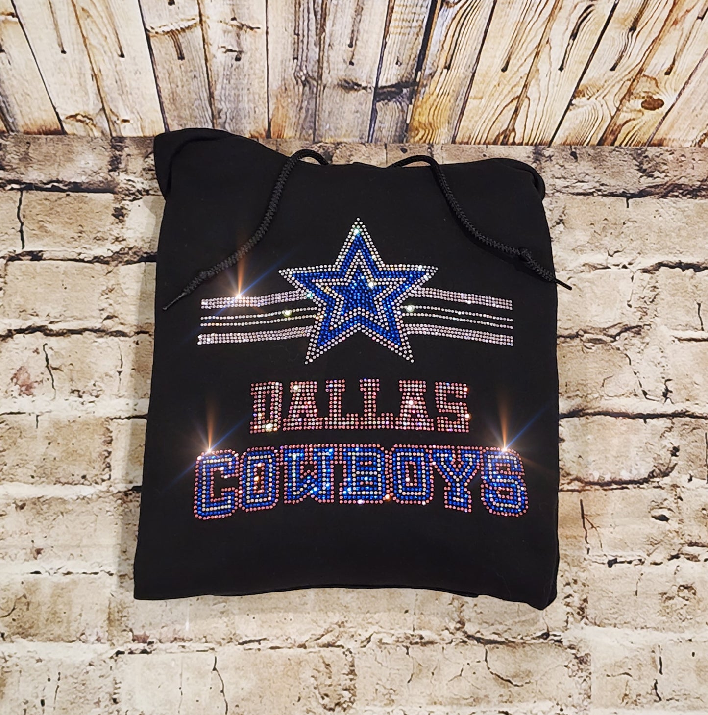 Pink Dallas Cowboys Unisex HOODIE or CREWNECK Sweatshirt Bling Cowboys Sweatshirt Hoodie (Copy)