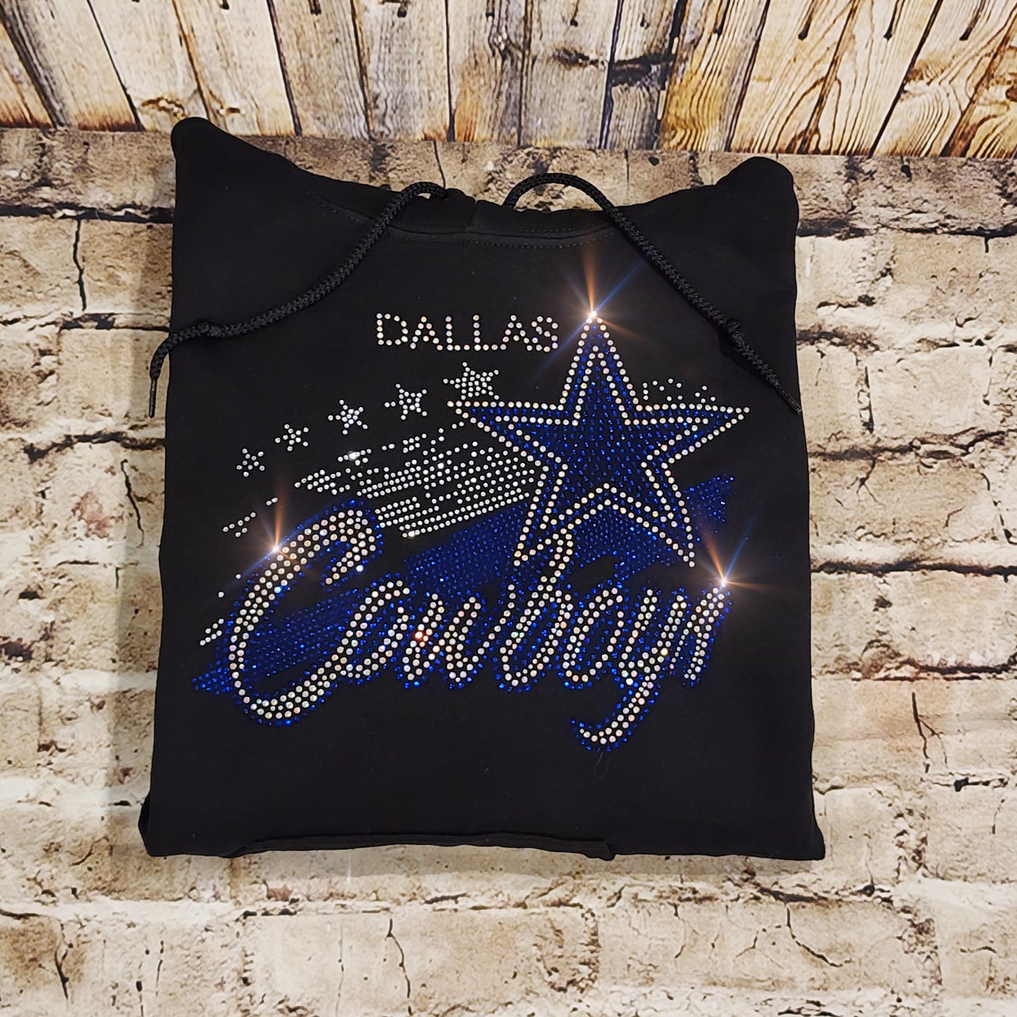 Dallas Cowboys Unisex HOODIE or CREWNECK Sweatshirt Bling Cowboys Sweatshirt Hoodie