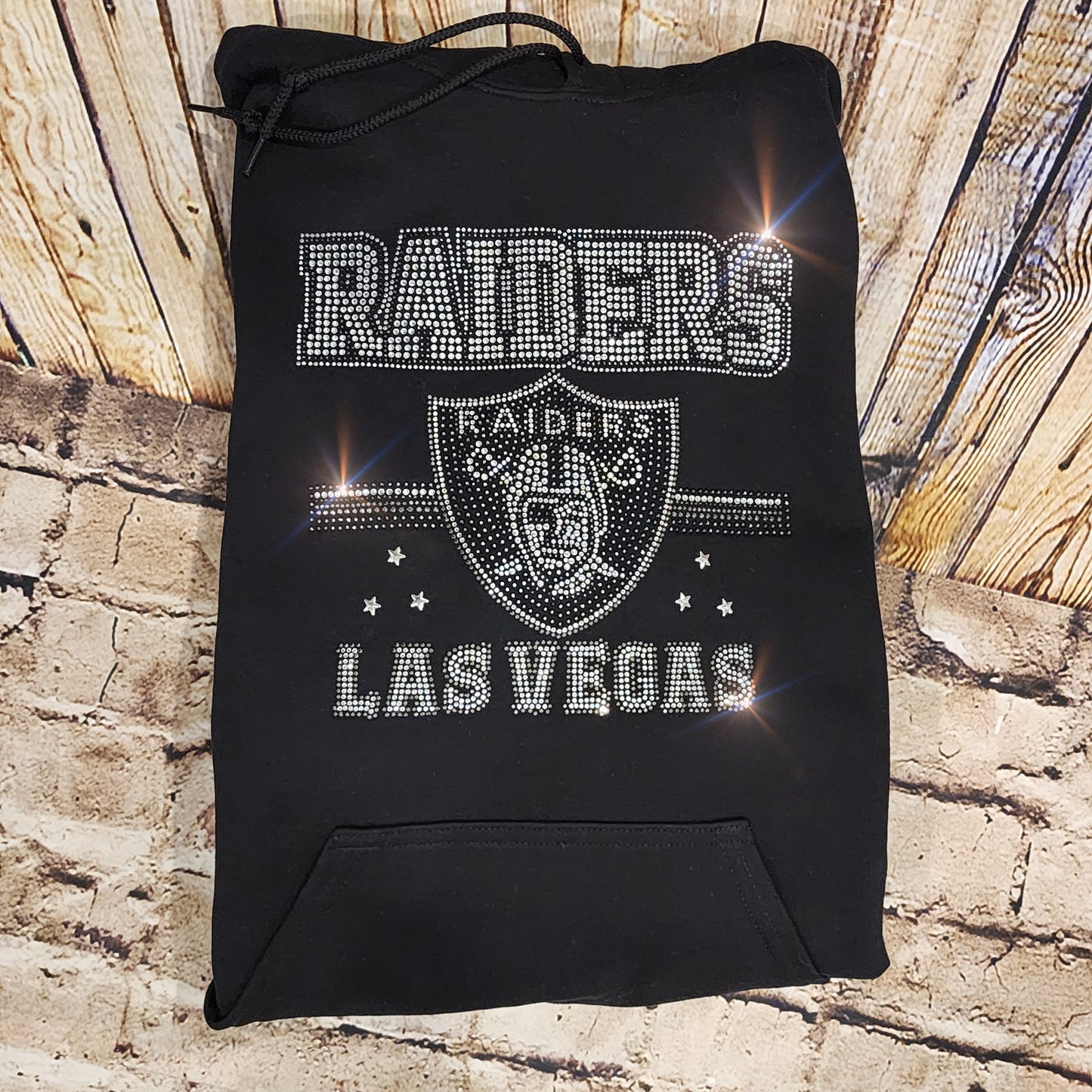 Las Vegas Raiders Unisex HOODIE or CREWNECK Sweatshirt Bling Raiders Sweatshirt Hoodie