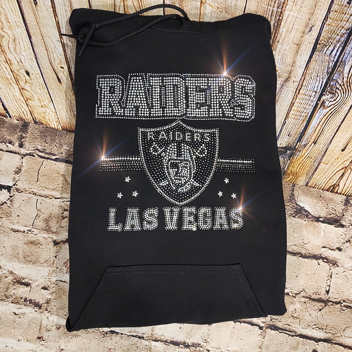 Las Vegas Raiders Unisex HOODIE or CREWNECK Sweatshirt Bling Raiders Sweatshirt Hoodie